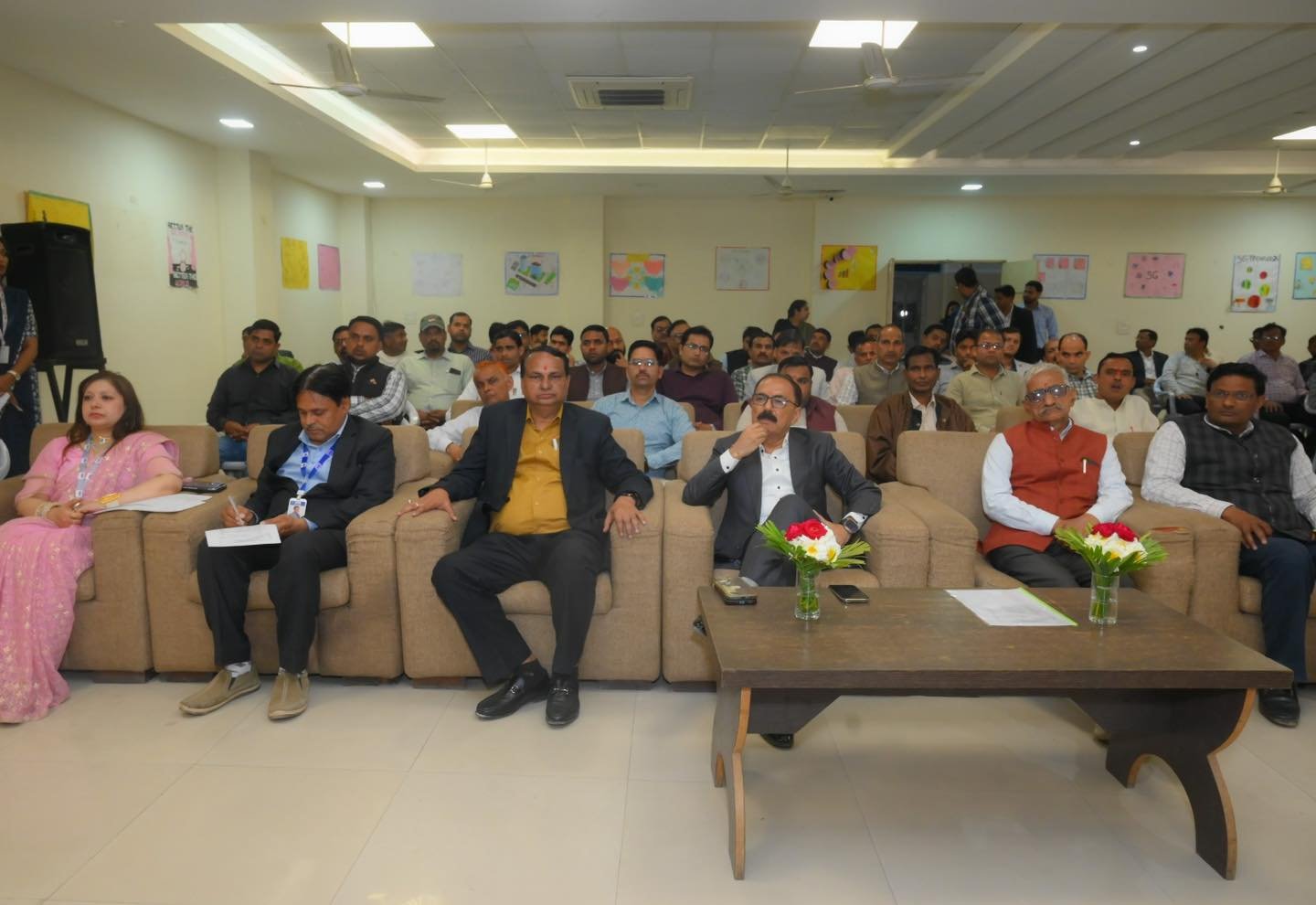 Celebrating Holi at ANA College Bareilly